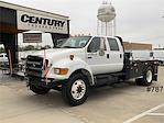 Used 2009 Ford F-750 XL Crew Cab RWD, CM Truck Beds SK Model Flatbed Truck for sale #787 - photo 1