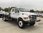 Used 2009 Ford F-750 XL Crew Cab RWD, CM Truck Beds SK Model Flatbed Truck for sale #787 - photo 4