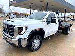 Used 2024 GMC Sierra 3500 Pro Regular Cab 4WD, Flatbed Truck for sale #11658 - photo 1