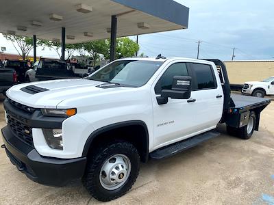 Used 2022 Chevrolet Silverado 3500 Work Truck Crew Cab 4x4, Flatbed Truck for sale #11707 - photo 1