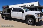 New 2024 GMC Sierra 3500 Pro Crew Cab RWD, Flatbed Truck for sale #309524 - photo 1