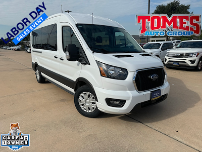 Used 2023 Ford Transit 350 XLT Medium Roof RWD, Passenger Van for sale #3T54237 - photo 1