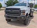 New 2024 Chevrolet Silverado 6500 Work Truck Regular Cab 4WD, PJ Trailers Flatbed Truck for sale #RH545036 - photo 1