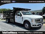 2023 Ford F-350 Regular Cab DRW RWD, PJ's Landscape Dump Stake Bed for sale #F20512 - photo 3