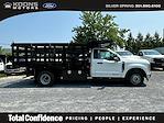 New 2023 Ford F-350 XL Regular Cab RWD, 12' PJ's Landscape Dump Stake Bed for sale #F20512 - photo 8