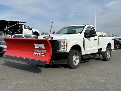 New 2023 Ford F-350 XL Regular Cab 4WD, Western Snowplow Plow Truck for sale #F20587 - photo 1