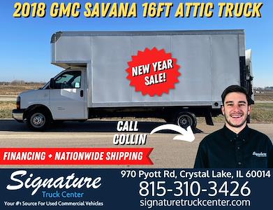 Used 2018 GMC Savana 4500 4x2, Box Van for sale #17605 - photo 1