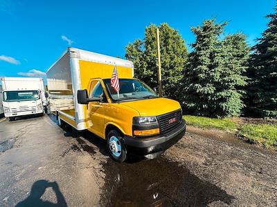 Used 2018 GMC Savana 3500 4x2, Box Van for sale #18056 - photo 1