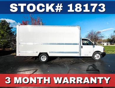 Used 2020 GMC Savana 3500 4x2, Box Van for sale #18173 - photo 1