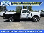 2023 Ford F-350 Regular Cab DRW 4x4, Knapheide PGTD Gooseneck Flatbed Truck for sale #232607 - photo 6