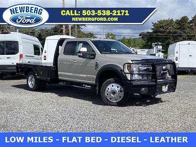 2018 Ford F-550 Super Cab DRW 4x4, Flatbed Truck for sale #235091 - photo 1