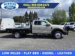 Used 2018 Ford F-550 Lariat Super Cab 4x4, Flatbed Truck for sale #235091 - photo 5