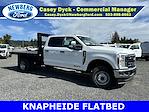 New 2024 Ford F-350 XL Crew Cab 4x4, Knapheide Flatbed Truck for sale #242887 - photo 1