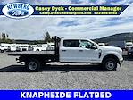 New 2024 Ford F-350 XL Crew Cab 4x4, Knapheide Flatbed Truck for sale #242887 - photo 3