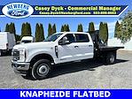 New 2024 Ford F-350 XL Crew Cab 4x4, Knapheide Flatbed Truck for sale #242887 - photo 7