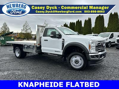 New 2024 Ford F-450 XL Regular Cab 4x4, Knapheide Flatbed Truck for sale #242945 - photo 1