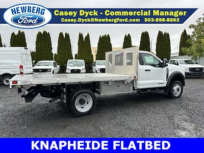 New 2024 Ford F-450 XL Regular Cab 4x4, Knapheide Flatbed Truck for sale #242945 - photo 2