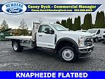 New 2024 Ford F-450 XL Regular Cab 4x4, Knapheide Flatbed Truck for sale #242945 - photo 1