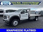 New 2024 Ford F-450 XL Regular Cab 4x4, Knapheide Flatbed Truck for sale #242945 - photo 4