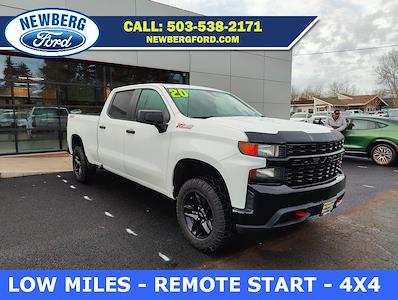 Used 2020 Chevrolet Silverado 1500 Custom Crew Cab 4x4, Pickup for sale #245311P - photo 1