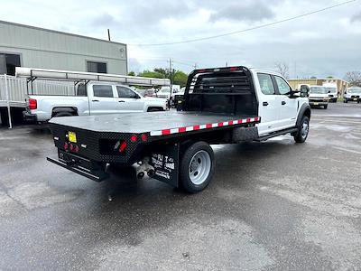 Used 2019 Ford F-450 Crew Cab 4x2, Flatbed Truck for sale #12588 - photo 2