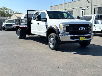 Used 2017 Ford F-550 Crew Cab 4x2, Flatbed Truck for sale #12589 - photo 1