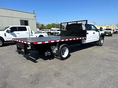 Used 2017 Ford F-550 Crew Cab 4x2, Flatbed Truck for sale #12589 - photo 2