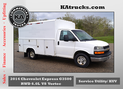 Used 2014 Chevrolet Express 3500 4x2, 11' Reading Service Utility Van for sale #129316 - photo 1