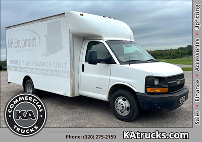 Used 2013 Chevrolet Express 4500 RWD, 14' Spartan Motors USA, Inc. Box Van for sale #149294 - photo 1