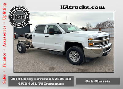 Used 2019 Chevrolet Silverado 2500 Work Truck Crew Cab 4x4, Cab Chassis for sale #188640 - photo 1