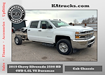Used 2019 Chevrolet Silverado 2500 Work Truck Crew Cab 4x4, Cab Chassis for sale #188640 - photo 1