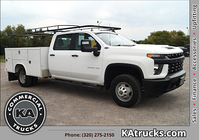 Used 2022 Chevrolet Silverado 3500 Work Truck Crew Cab 4x4, 9' Reading Service Truck for sale #269218 - photo 1