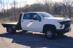 Used 2022 Chevrolet Silverado 3500 Work Truck Crew Cab 4x4, Bedrock Flatbed Truck for sale #275869 - photo 3