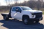 Used 2022 Chevrolet Silverado 3500 Work Truck Crew Cab 4x4, Bedrock Flatbed Truck for sale #275869 - photo 4