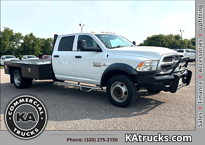 Used 2016 Ram 5500 Tradesman Crew Cab 4x4, Flatbed Truck for sale #375764 - photo 1