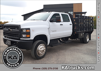 Used 2022 Chevrolet Silverado 5500 Regular Cab 4x4, Bedrock Stake Bed for sale #558866 - photo 1