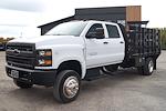 Used 2022 Chevrolet Silverado 5500 Regular Cab 4x4, Bedrock Stake Bed for sale #558866 - photo 9