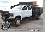 Used 2022 Chevrolet Silverado 5500 Regular Cab 4x4, Bedrock Stake Bed for sale #558866 - photo 1