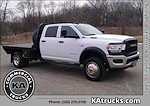 Used 2021 Ram 5500 Tradesman Crew Cab 4x4, 9' Bedrock Flatbed Truck for sale #640061 - photo 1