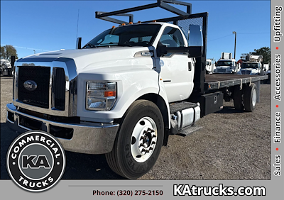 Used 2017 Ford F-650 Regular Cab 4x2, 24' Flatbed Truck for sale #B05559 - photo 1