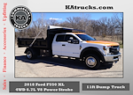 Used 2018 Ford F-550 XL Super Cab 4x4, 11' Dump Truck for sale #B54120 - photo 1