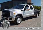 Used 2015 Ford F-250 XL Crew Cab 4x4, 8' Flatbed Truck for sale #C04499 - photo 1