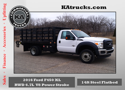 Used 2016 Ford F-450 XL Regular Cab 4x2, Knapheide Stake Bed for sale #C18339 - photo 1