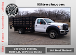 Used 2016 Ford F-450 XL Regular Cab 4x2, Knapheide Stake Bed for sale #C18339 - photo 1