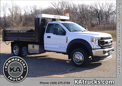 Used 2022 Ford F-550 XL Regular Cab 4x4, 11' Voth Truck Bodies Dump Truck for sale #C22475 - photo 1