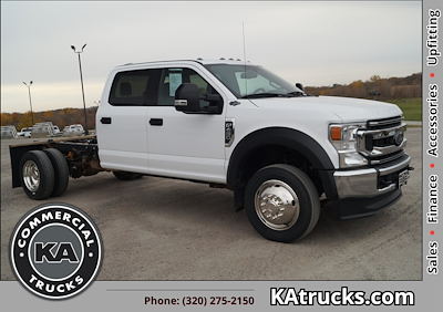 Used 2021 Ford F-450 Crew Cab 4x4, Cab Chassis for sale #C68789 - photo 1