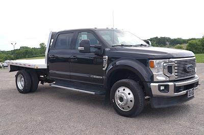 Used 2020 Ford F-450 Lariat Crew Cab 4x4, 8' Zimmerman Truck Bodies Flatbed Truck for sale #C89414-FB - photo 2