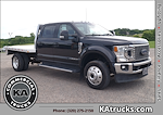 Used 2020 Ford F-450 Lariat Crew Cab 4x4, 8' Zimmerman Truck Bodies Flatbed Truck for sale #C89414-FB - photo 1