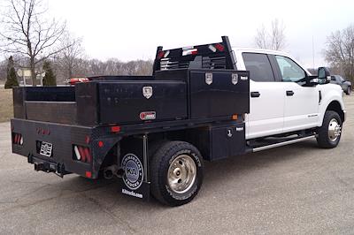 Used 2020 Ford F-350 XLT Crew Cab 4x4, Bedrock Flatbed Truck for sale #D06743 - photo 2