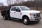 Used 2020 Ford F-350 XLT Crew Cab 4x4, Bedrock Flatbed Truck for sale #D06743 - photo 4